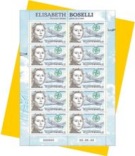 Feuilles des timbres