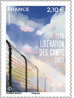 Briefmarke - Befreiung der Lager - Internationaler Brief