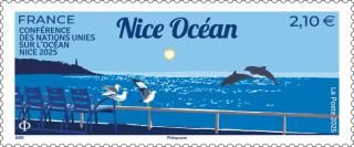 Stamp - Nice Ocean - International Letter