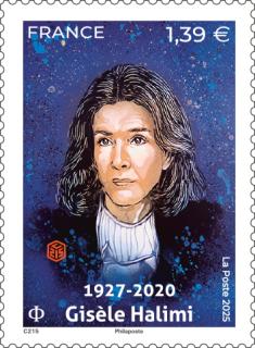 Sello - Gisèle Halimi (1927-2020) - Carta Verde