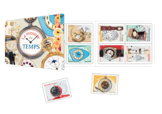 Booklet of 12 stamps - The measure of time