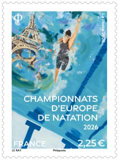 Stamp - European Swimming Championships