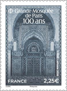 Grande Mosquée de Paris 100 years stamp