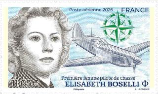 Stamp - Elisabeth Boselli - Air Mail