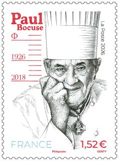 Stamp - Paul Bocuse 1926-2018